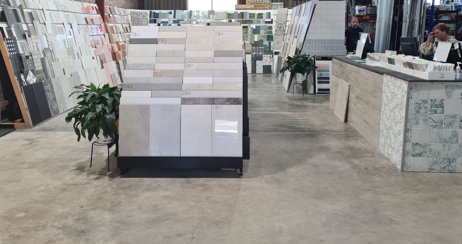 MDC Tiles showroom interior Miranda