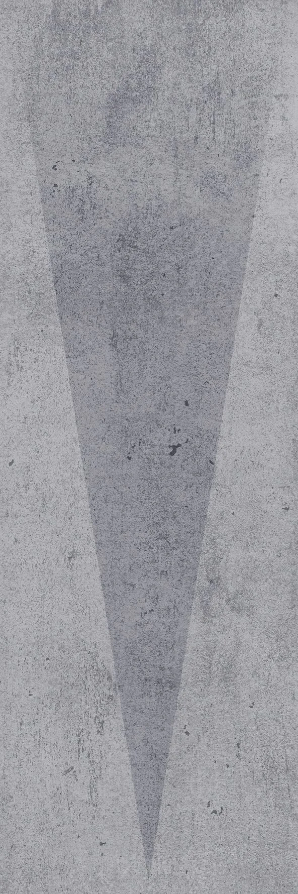 Pyramid Grey tile - elongated triangle shape in grey mottled colours - 25 different faces