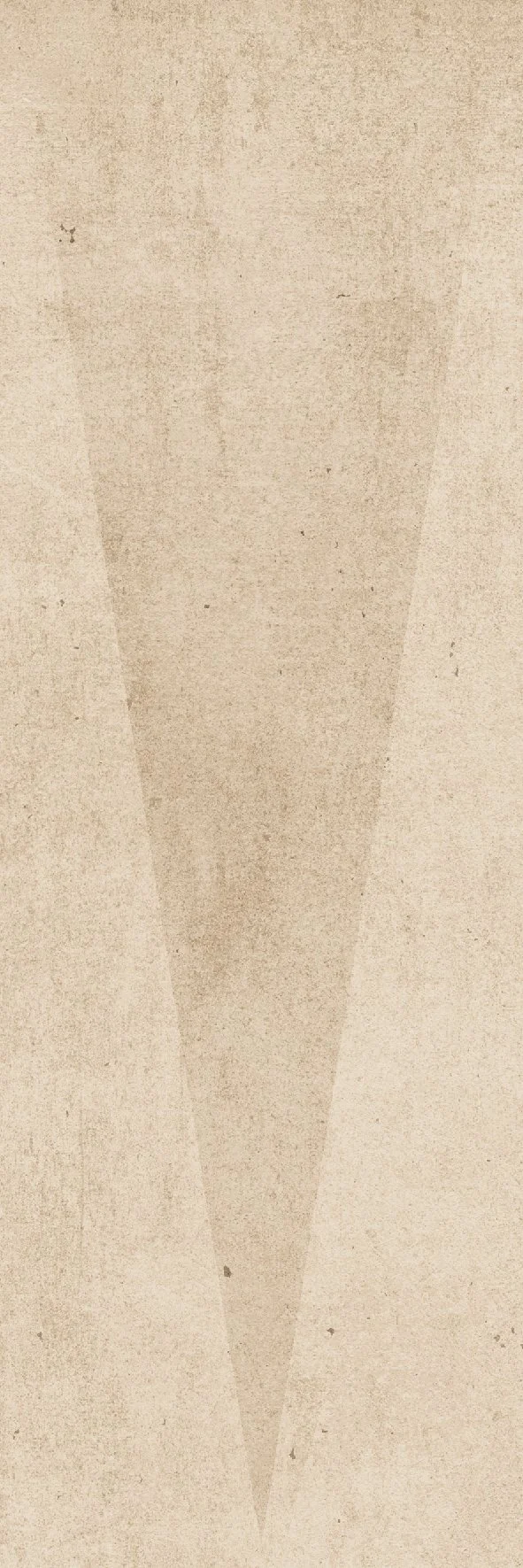 Pyramid Sand tile - elongated triangle shape in grey mottled colours - 25 different faces