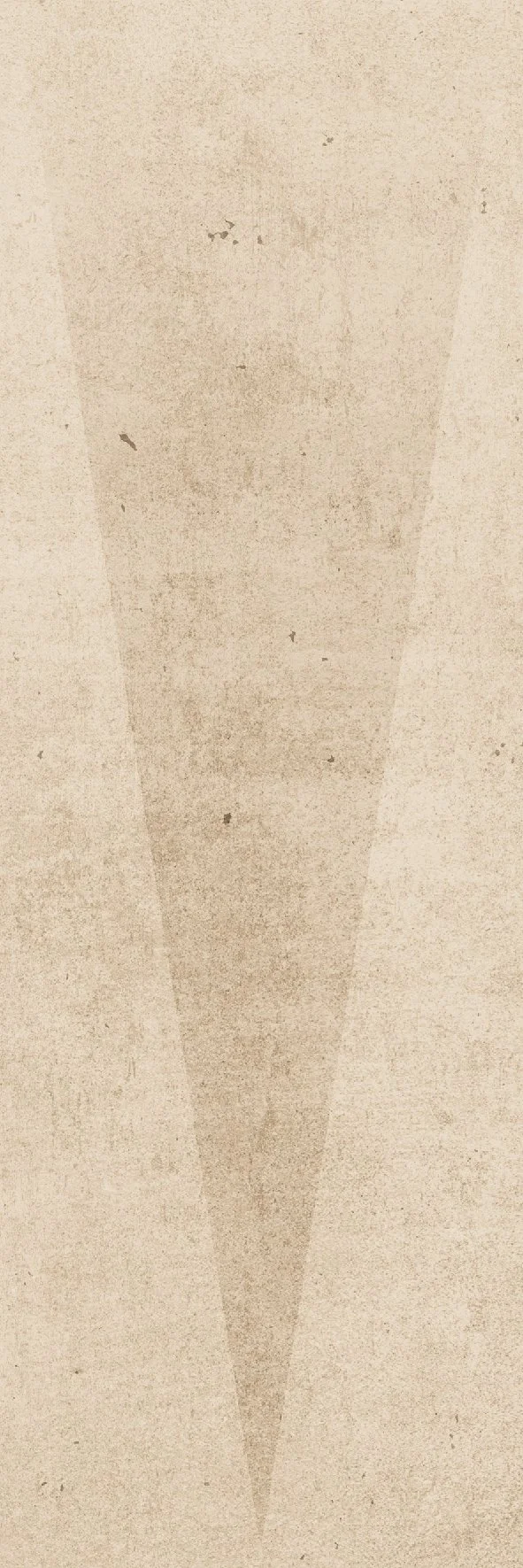 Pyramid Sand tile - elongated triangle shape in grey mottled colours - 25 different faces