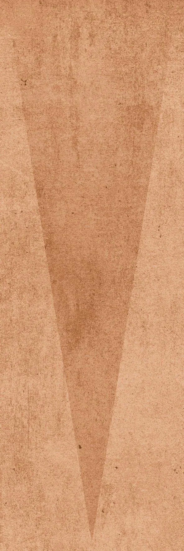 Pyramid Terra tile - elongated triangle shape in grey mottled colours - 25 different faces