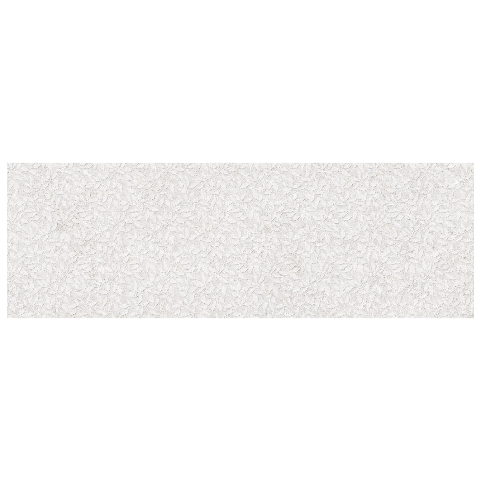 Vinci White decorative porcelain wall tile with soft stone look and subtle pattern