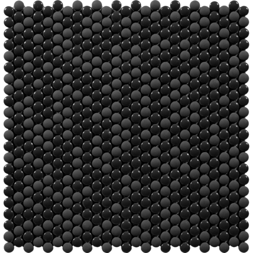 182004 - Dots Black Dot Mosaic