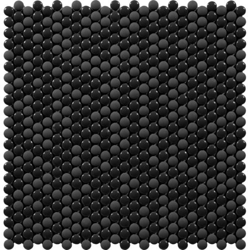 182004 - Dots Black Dot Mosaic