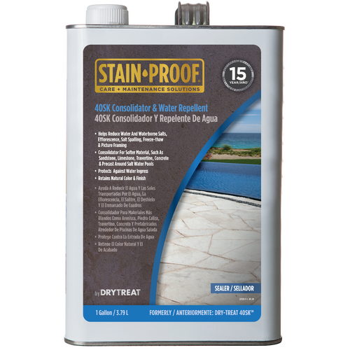Stain-Proof 40SK Consolidator and Water Repellent. 3.79 Litre