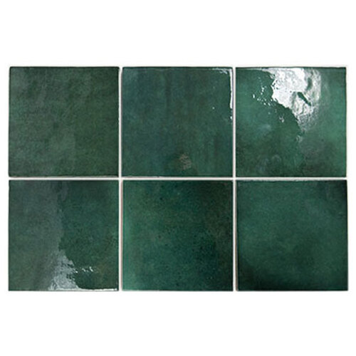 Artisan - Moss Green Gloss 132x132mm