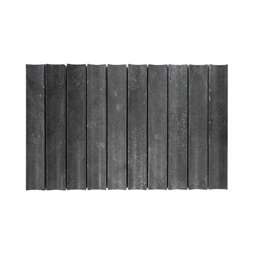 Apollo Charcoal Concaved Honed 30x200mm