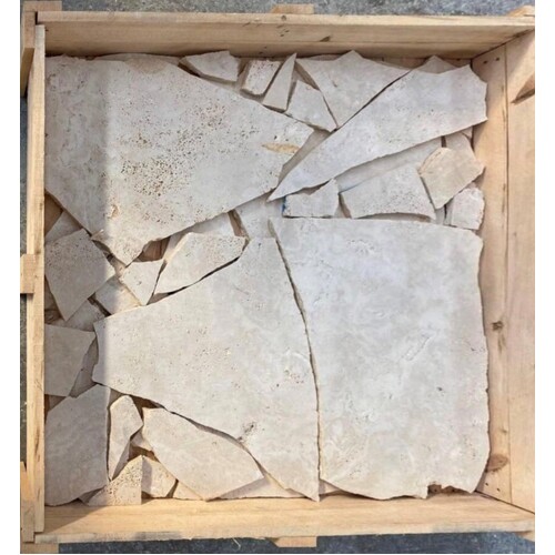 Travertine Classico Large Format Crazy Pave 20mm