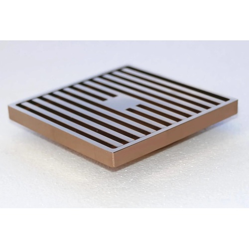 Rose Gold Polished Linear Drain