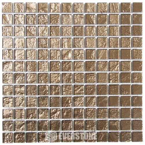 EE0096 Glass Mosaic Bronze 25x25mm