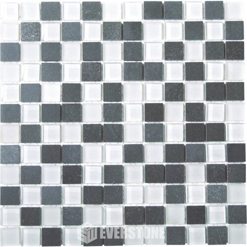 EE0479 - Basalto/Glass Mix Mosaic 25x25mm