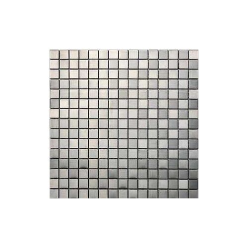 Stainless Steel Mosaic Silver