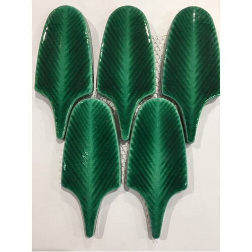 FA0545 - Feather Crackle Emerald Gloss