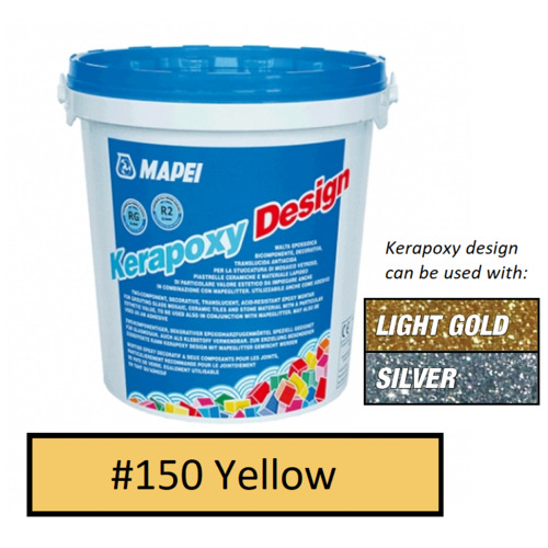Kerapoxy Design #150 Yellow 3kg