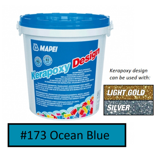 Kerapoxy Design #173 Ocean Blue 3kg