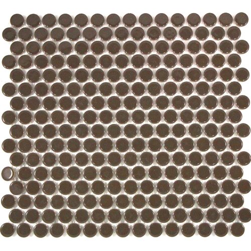 PD0056 - 19mm Latte Gloss Penny Round