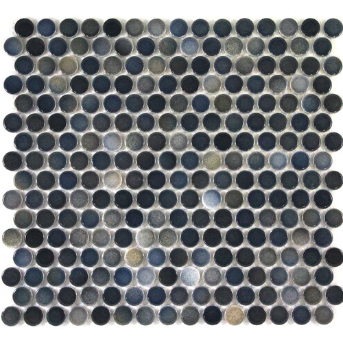 PD0062 - 19mm Rustic Earth Mix Penny Round