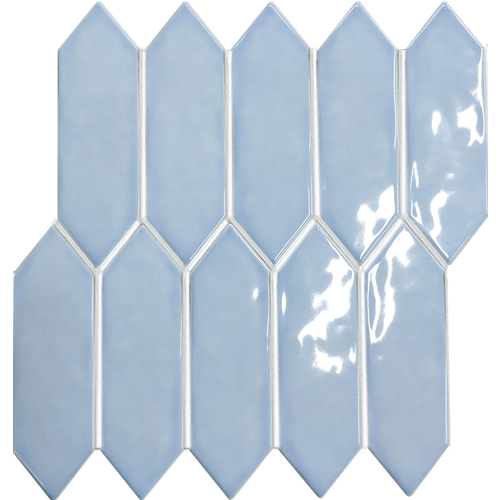 Arrow Shape Sheeted - Cornflower Blue Gloss
