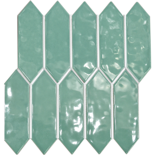 Arrow Shape Sheeted - Green Gloss