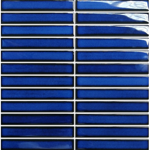 Kit-Kat Mosaics Shadow Blue Gloss 20x145mm