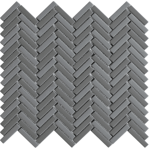 182104- Sticks Grey Herringbone Mosaic